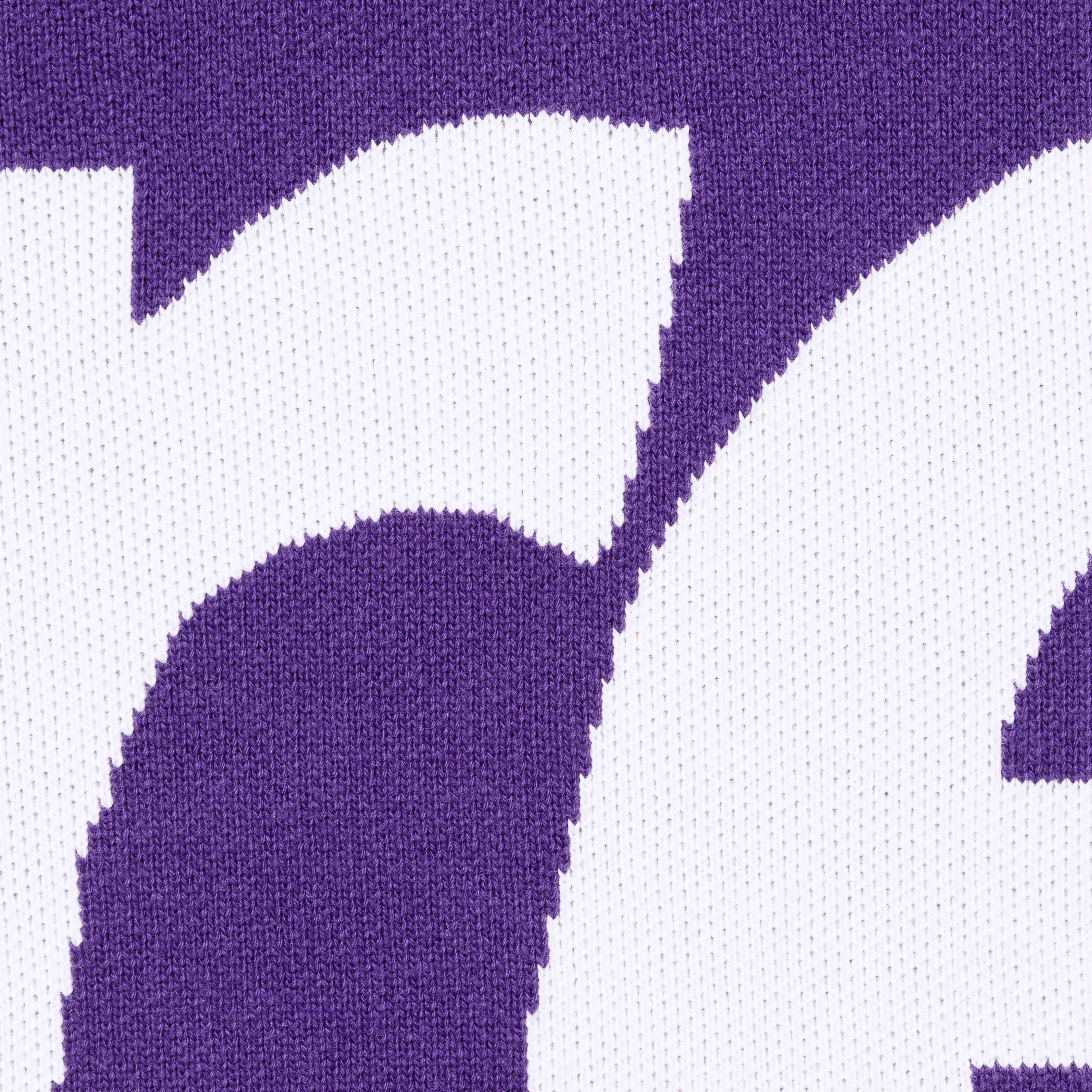 Big Logo Jacquard Hooded Sweatshirt view 5
